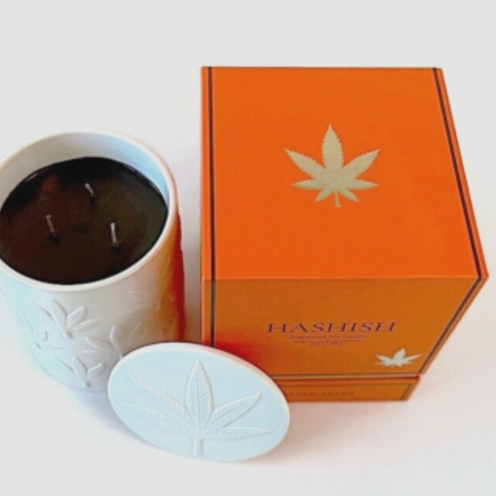 Jonathan Adler Hashish Ceramic Large Three-Wick Candle